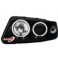 headlights AUDI A4 99-01 _ 2 halo rims _ black