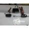 Kit Fecho Central Universal + 2 Comandos Com Chave Retratil Tipo Audi / VW (compatível com fecho central original do veículo)