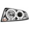 headlights Audi A4 8E 01-04 _ 2 halo rims