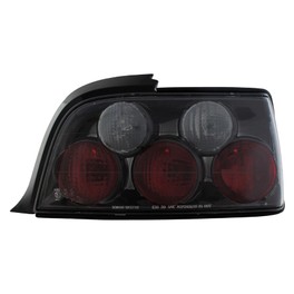 taillights clear glass BMW E36 Coup&eacute; _ blackchrome