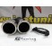 Ponteiras De Escape Dupla 2x 70mm X 225MM