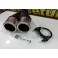 Ponteiras De Escape Dupla 2x 70mm X 225MM