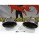 Kit De 2 Ponteiras De Escape Oval Tipo Cupra 142x80mm X 210MM 100% De Inox