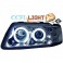 Farois frontais Audi A3 96-00 KLARGLAS/CHROM