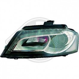 Farol frontal de x&eacute;non Audi A3 08-12 Depo / TYC