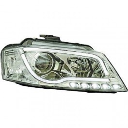 Farois frontais Audi A3 08-12 KLARGLAS/CHROM R87