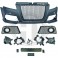 PáraChoquesF (1032651) Audi A3 08-12, Front, LACKIERF, Tuning Sport, preto