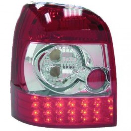 Farois traseiros (1016696) Audi A4 94-00, branco/vermelho