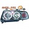 Farois frontais (1016480) Audi A4 94-99, crómio, transparente