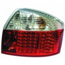 Farois traseiros (1017995) Audi A4 00-04 LIMOUSINE, brilhante, branco/vermelho