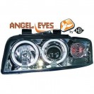 Farois frontais (1017480) Audi A4 00-04 crómio, transparente