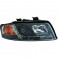 Farois frontais (1017586) Audi A4 00-04 preto, transparente