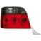 taillights BMW E36 Touring 94-99 _ red/black