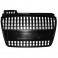 Grelha de radiador (1017640) Audi A4 04-07, preto