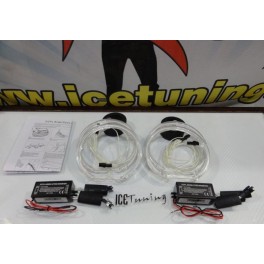 Aros / argolas angel eyes em CCFL para BMW E39 01-03 4 x 127.5mm