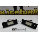 Suporte De Lampada De Matricula Com Led Branco Para BMW E81, E85, E86, E87, E87N, E63, E64(M6)