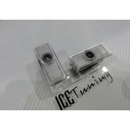 Luz De Cortesia Para Portas Com Projector Led com logo Mercedes-Benz Classe CLA C117, Classe CLS W218, X218