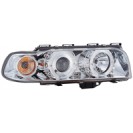 Head light set BMW 7-Serie E38 95-98 Chrome + Halo-Rims/Indicators
