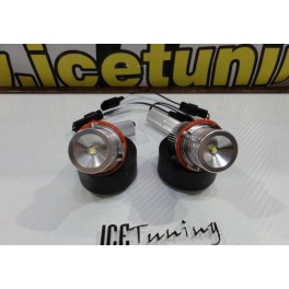 Lampadas em leds para angel eyes Bmw E39, E87, E60, E61, E63, E64, E65, E66, X3 E83, X5 E53, 10W 560 Lumens