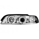 headlights BMW E39 5 Series 95-00 _ 2 halo rims