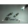 Led Can Bus BAY9S / H6W C/Casquilho Branco 2.5W, 220 Lumens
