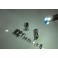 Led Can Bus BA9S / 4W C/Casquilho Branco 1.5W, 165 Lumens