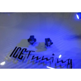 Led B8.3D com casquilho Azul 1W, 30 LUMENS C/1 Ano De Garantia C/leds Samsung