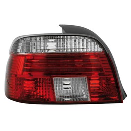 taillights BMW E39 95-00 _ red/crystal