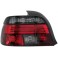 taillights BMW E39 95-00 _ red/black