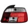 LED taillights BMW E39 95-00 _ red/crystal