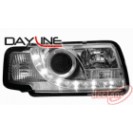 DAYLINE headlights AUDI 80 B4 Lim./Avant 91-94_drl-optic _chrome