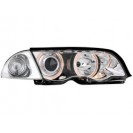 headlights BMW E46 4D 98-01 _ 2 halo rims