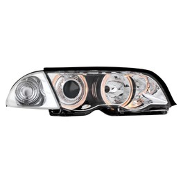 headlights BMW E46 4D 98-01 _ 2 halo rims