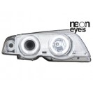 headlights BMW E46 Lim. 98-01_2 halo rims_black