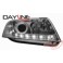 DAYLINE headlights AUDI A6 4B 97-01 _drl-optic _ chrome