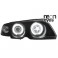 headlights BMW E46 Lim. 98-01_2 halo rims_black