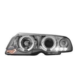headlights BMW E46 2d 98-01 _ 2 halo rims