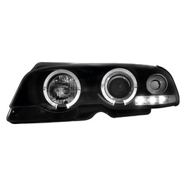 headlights BMW E46 2d 98-01 _ 2 halo rims