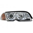 headlights BMW E46 2d 98-01 _ 2 halo rims