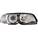 headlights BMW E46 2D 98-02 _ 2 halo rims