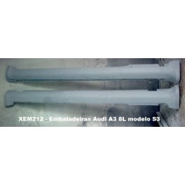 Embaladeiras em fibra Audi A3 8L 96-03 S3 LOOK 