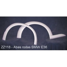 Abas guarda-lamas para BMW E36 90-99 em fibra