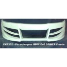 Parachoques BMW E46 SPIDER Frente em fibra