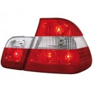 Faróis / farolins bmw e46 4 portas 98-01 vermelho cristal 