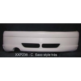 Parachoques Citroen saxo style tr&aacute;s em fibra