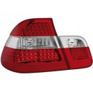 LED taillights BMW E46 4D 98-01 _ red/crystal