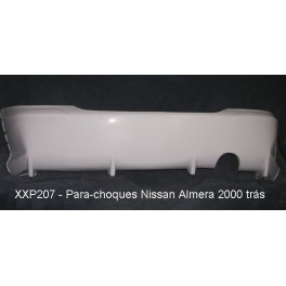 Para-choques Nissan Almera tr&aacute;s em fibra