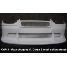Para choques Opel Corsa B mod. Calibra frente em fibra