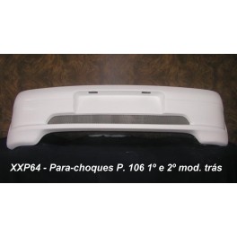 Para-choques Peugeot 106 1&ordm; mod. tr&aacute;s em fibra