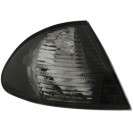 Pisca frontal + lâmpadas de pisca "diaden vision" para BMW E46 limo / touring 4p 98-01 fundo preto / smoke